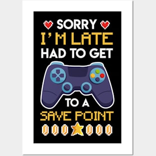 Sorry Im late had to get to Savepoint Posters and Art